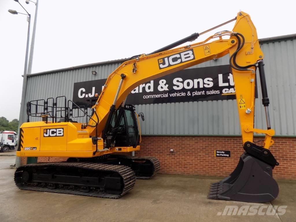 JCB 220X LC Vikšriniai ekskavatoriai