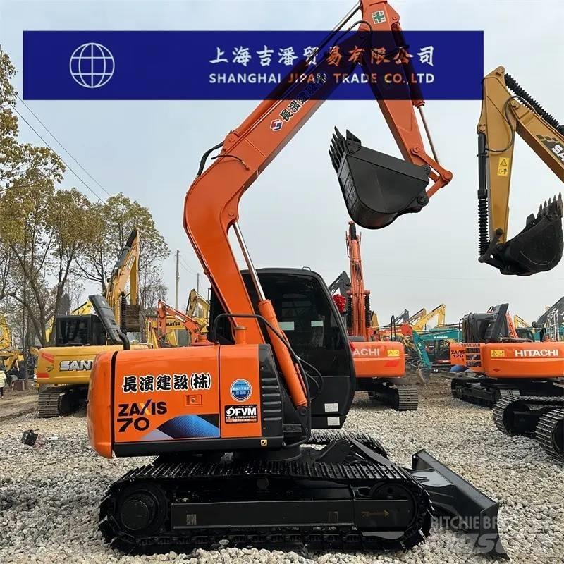 Hitachi ZX 70 Mini ekskavatoriai < 7 t