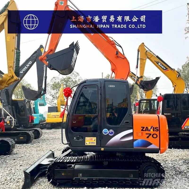 Hitachi ZX 70 Mini ekskavatoriai < 7 t