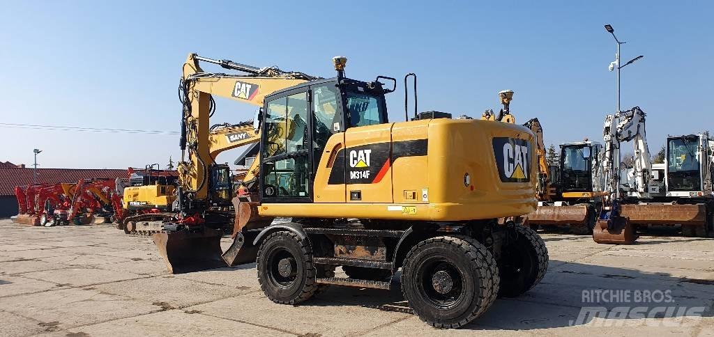 CAT M314 F Ratiniai ekskavatoriai