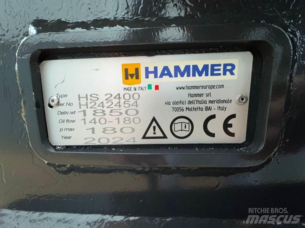 Hammer HS2400 Hidrauliniai kūjai / Trupintuvai