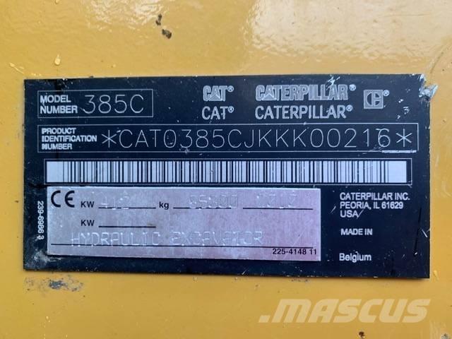 CAT 385 C L  385CL Vikšriniai ekskavatoriai