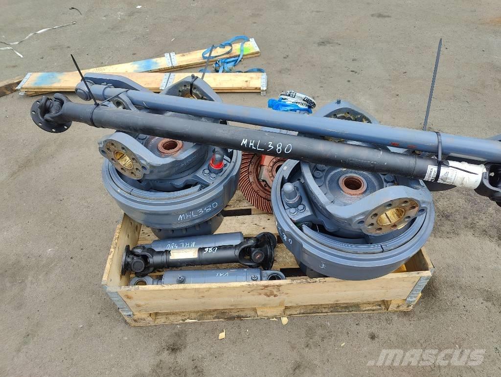 Fuchs MHL 380 Važiuoklė ir suspensija