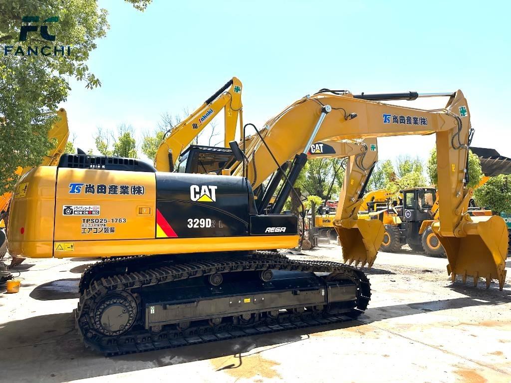 CAT 329 Vikšriniai ekskavatoriai