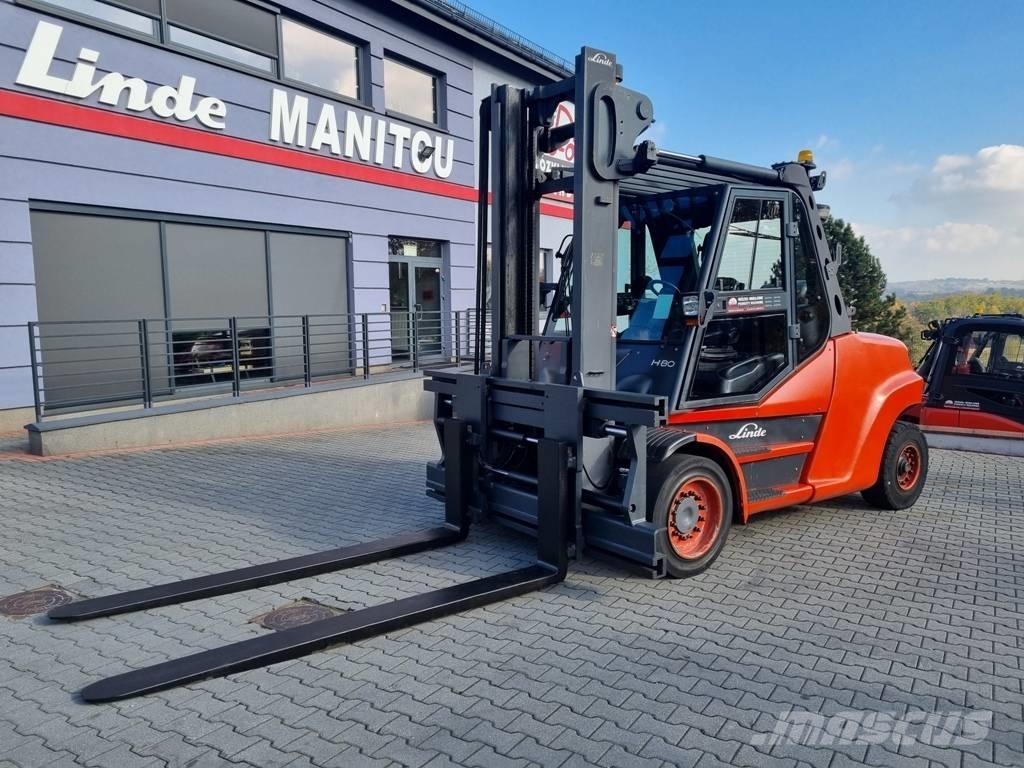 Linde H80T-1100 LPG (dujiniai) krautuvai