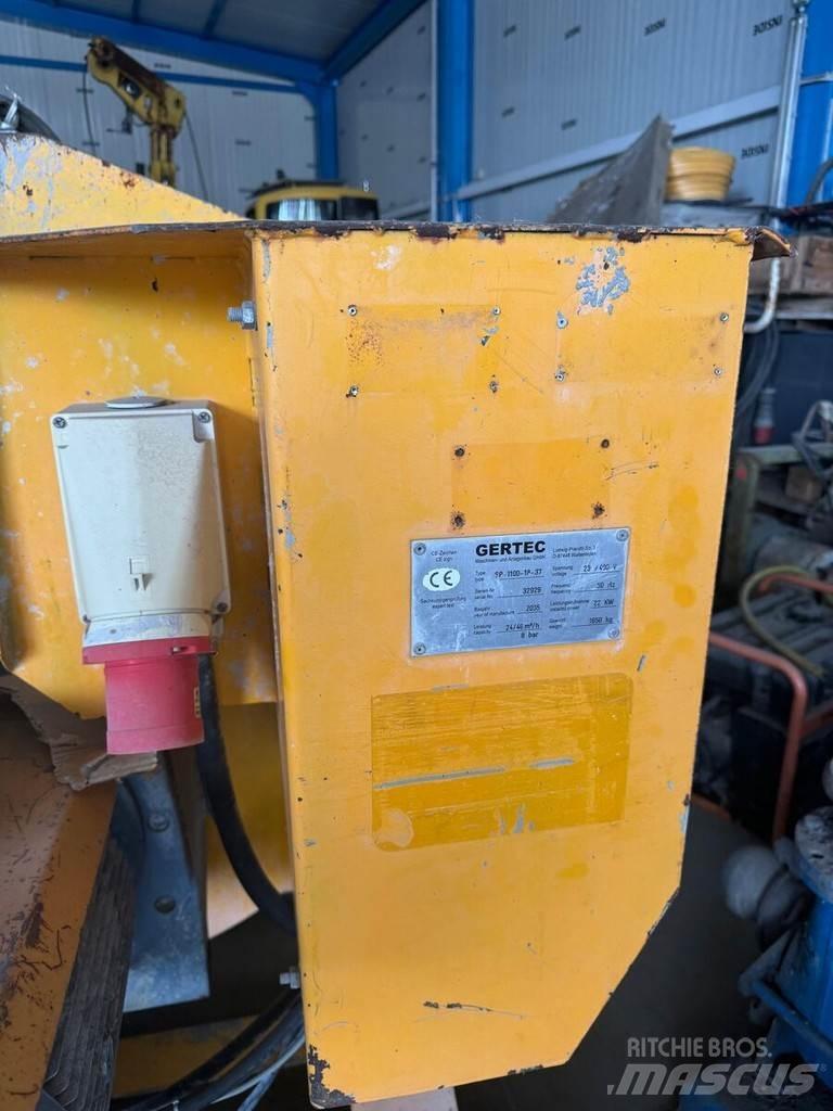  GERTEC SP 1100 Betono siurbliai