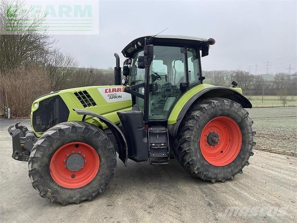 CLAAS arion 650 Traktoriai
