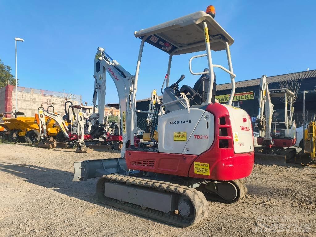 Takeuchi TB 216 Mini ekskavatoriai < 7 t