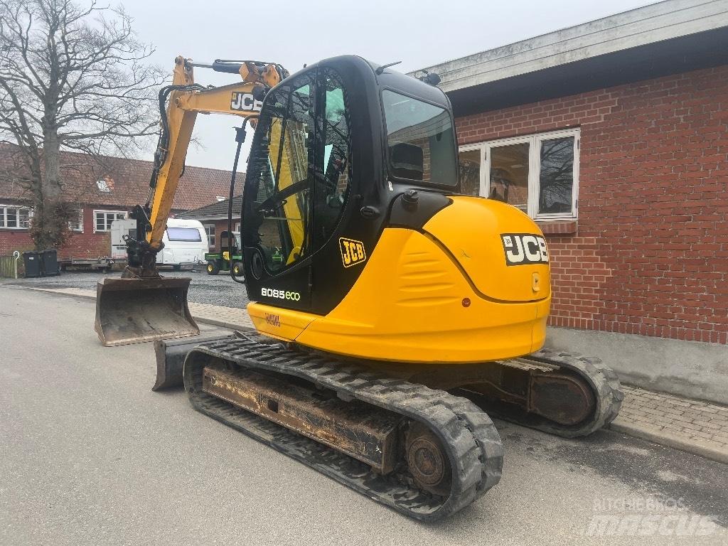JCB 8085 ECO Vidutinės galios ekskavatoriai 7-12 t