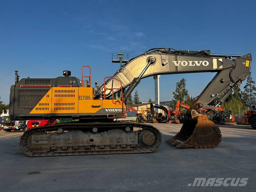 Volvo EC750EL Vikšriniai ekskavatoriai