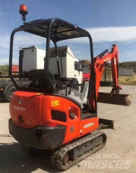 Kubota KX 015-4 Mini ekskavatoriai < 7 t