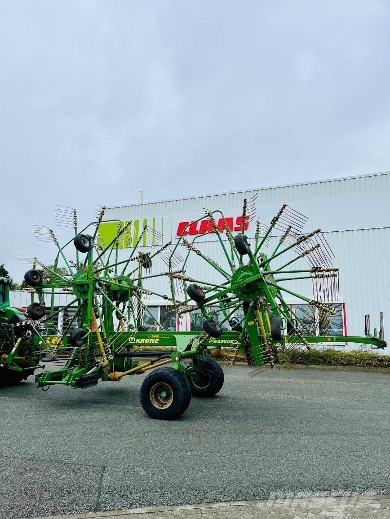 Krone Swadro 1400 Grunto gramdymo technika