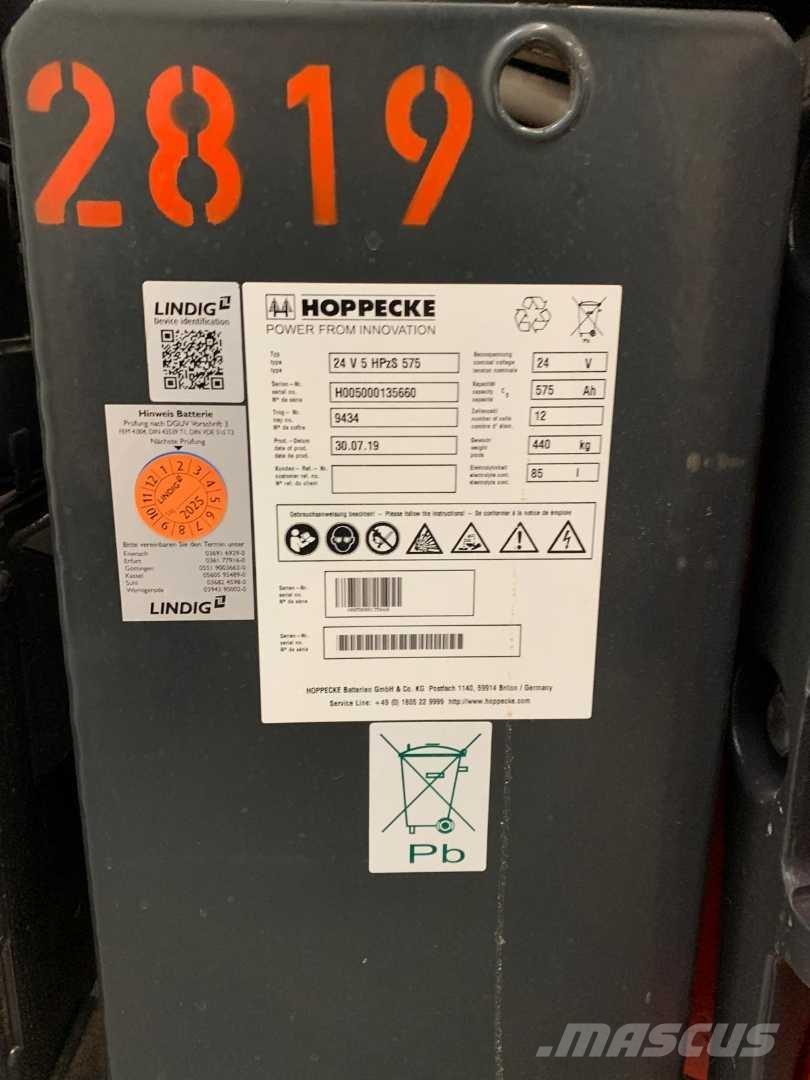 Linde E12 Elektriniai šakiniai krautuvai