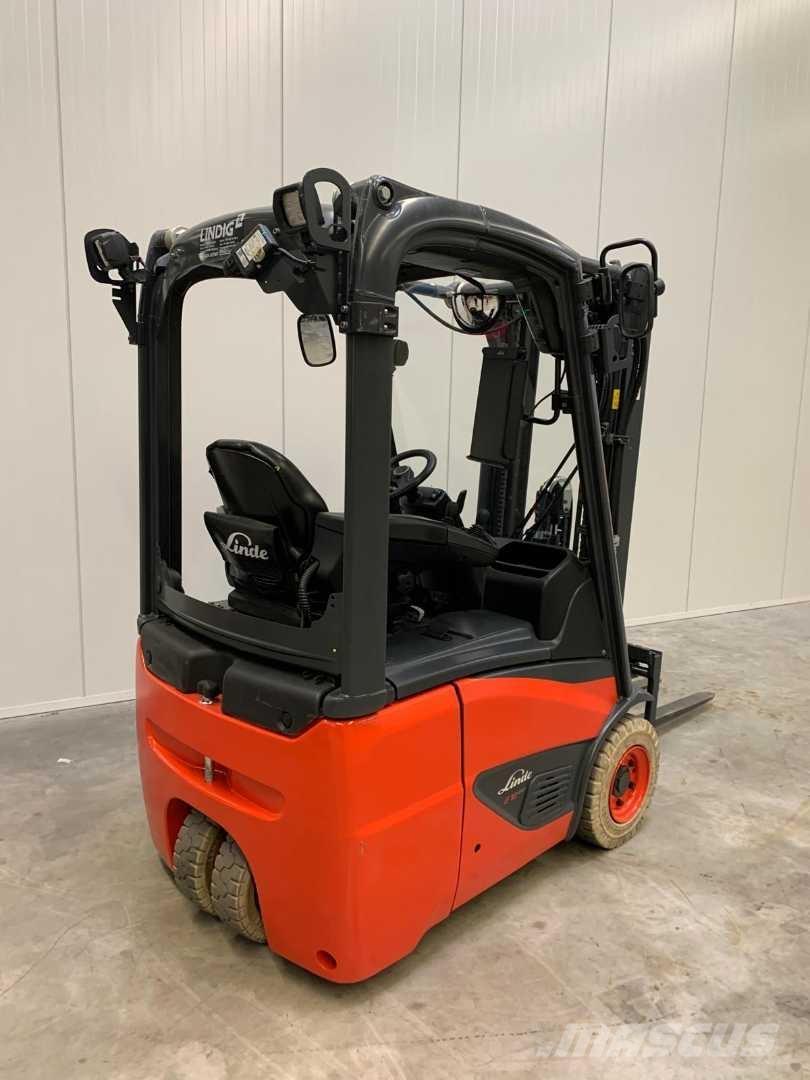 Linde E12 Elektriniai šakiniai krautuvai
