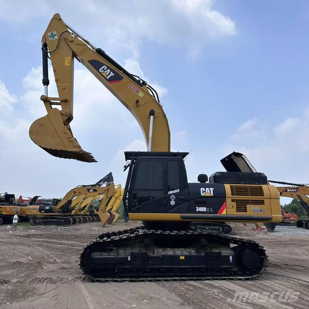 CAT 340D2 Vikšriniai ekskavatoriai