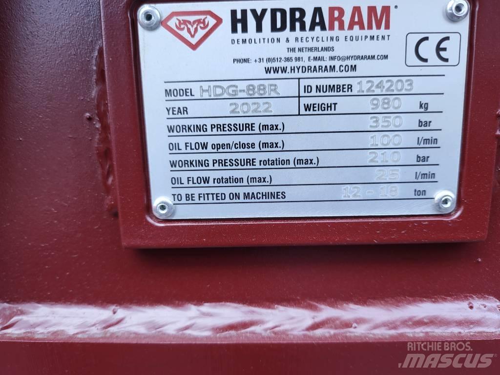 Hydraram HDG 88R Griebtuvai