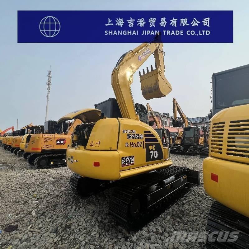 Komatsu PC 70 Mini ekskavatoriai < 7 t