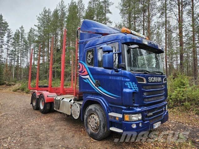 Scania R 730 Miškovežių vilkikai