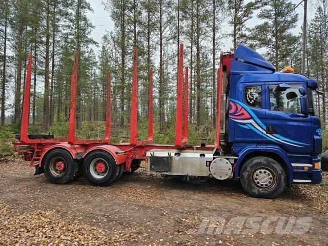 Scania R 730 Miškovežių vilkikai
