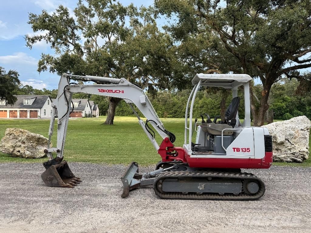 Takeuchi TB 135 Mini ekskavatoriai < 7 t