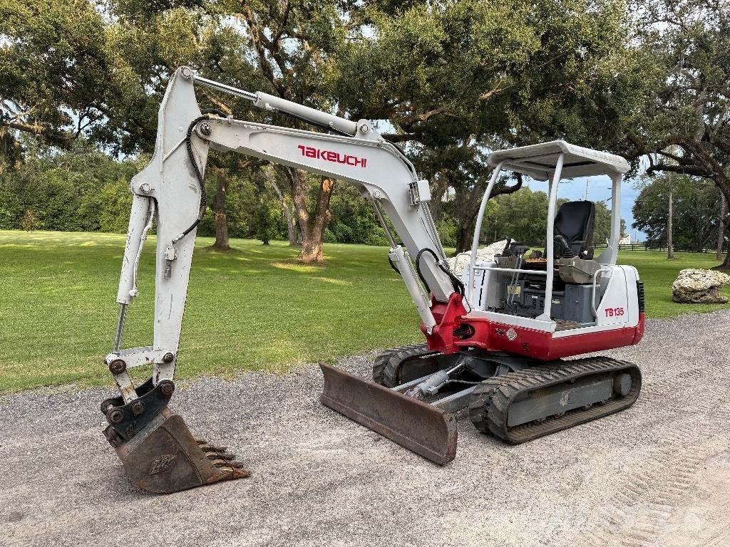 Takeuchi TB 135 Mini ekskavatoriai < 7 t