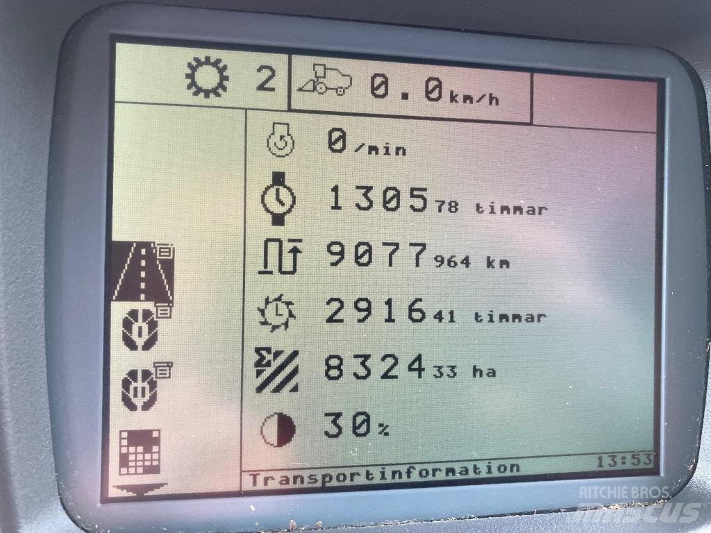 New Holland CR 9.80 Derliaus nuėmimo kombainai