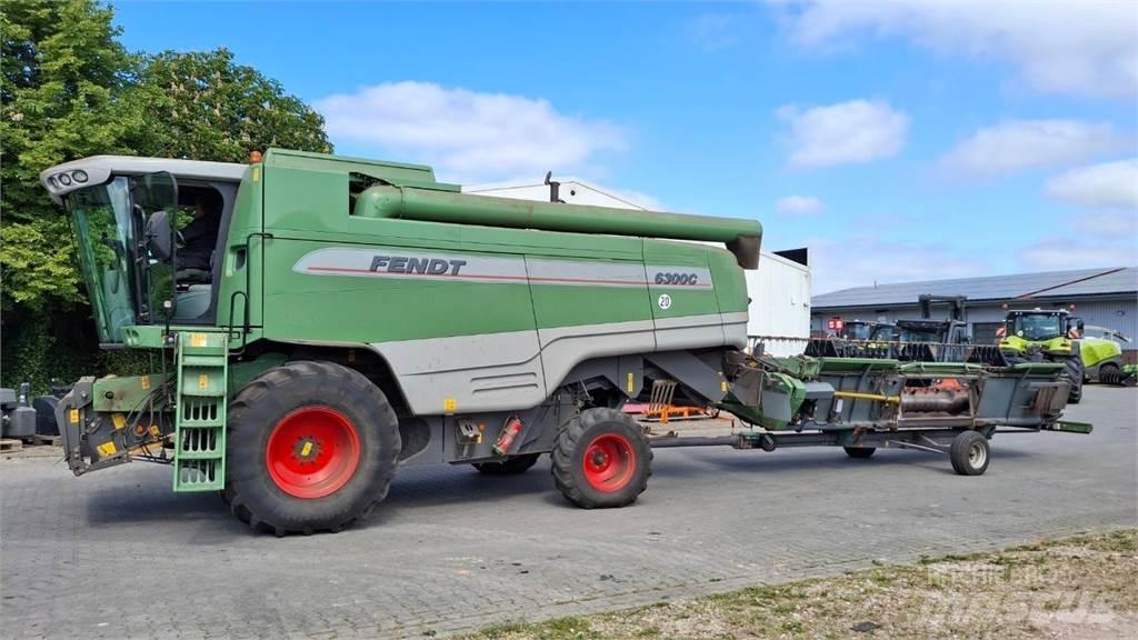 Fendt 6300 C Derliaus nuėmimo kombainai