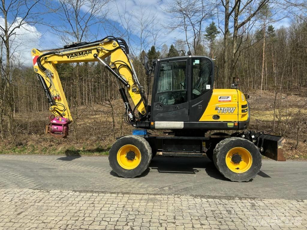 Yanmar B 110 W Ratiniai ekskavatoriai