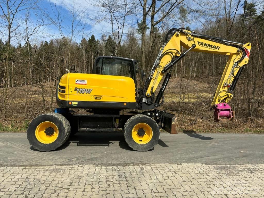 Yanmar B 110 W Ratiniai ekskavatoriai