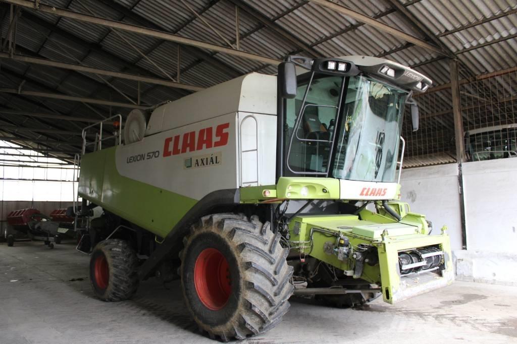 CLAAS Lexion 570 Derliaus nuėmimo kombainai