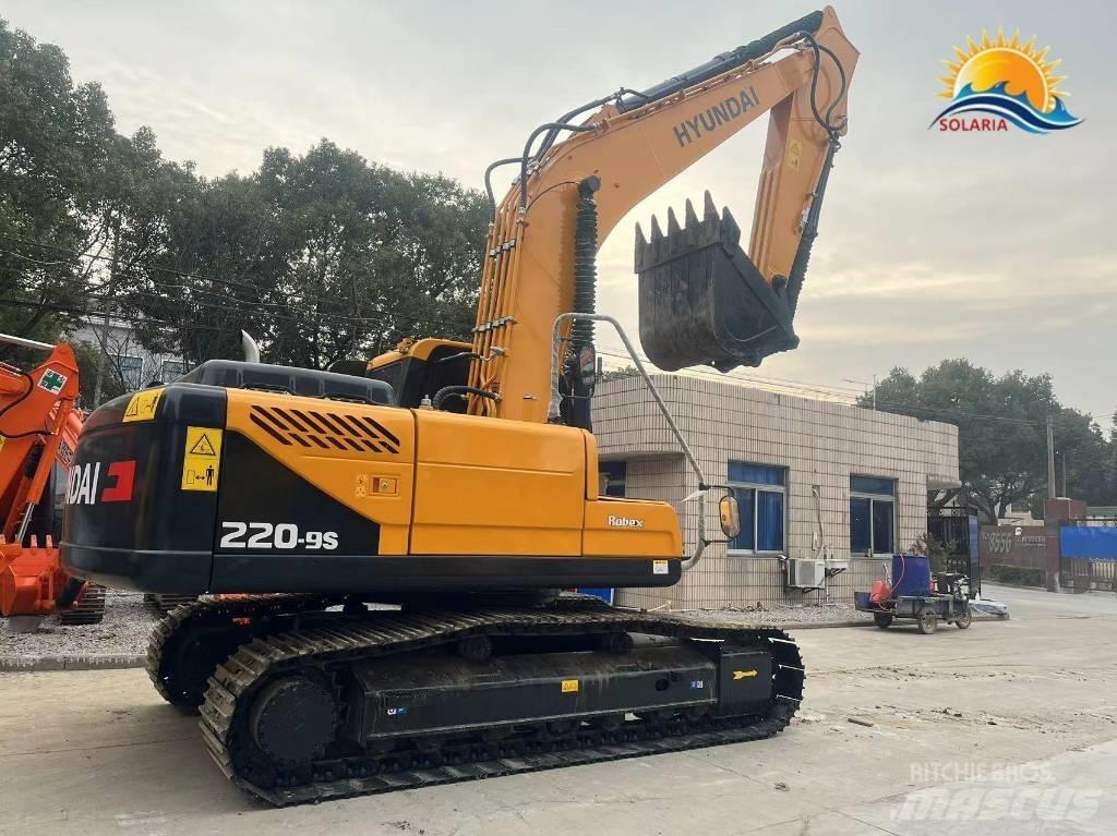 Hyundai R220-9S Ratiniai ekskavatoriai