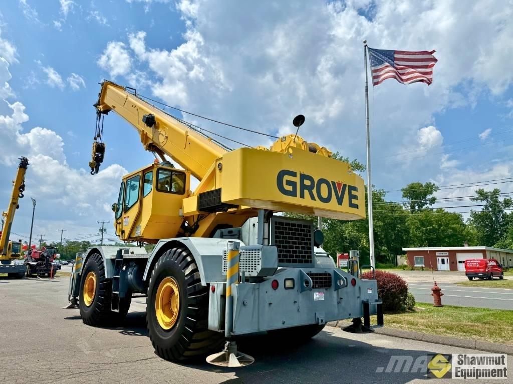 Grove RT 760 E Neapdoroto reljefo kranai