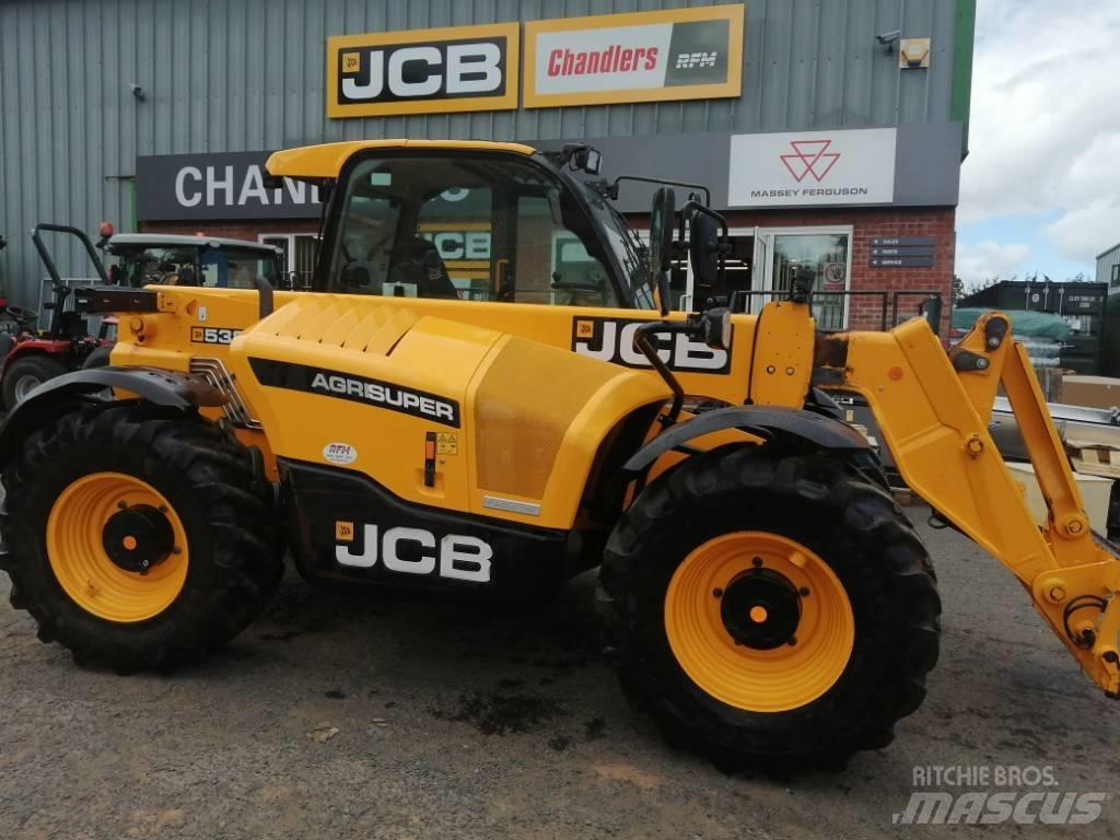 JCB 538-60 Teleskopiniai krautuvai žemės ūkiui