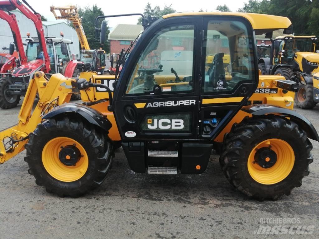JCB 538-60 Teleskopiniai krautuvai žemės ūkiui