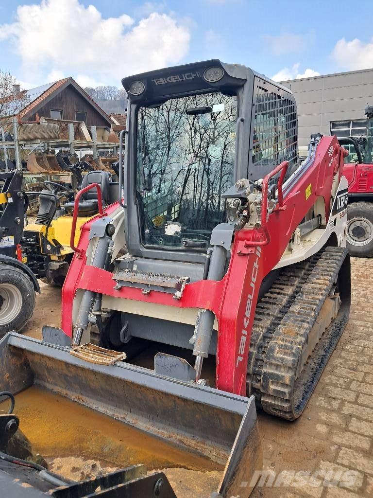 Takeuchi TL12 Krautuvai su šoniniu pasukimu