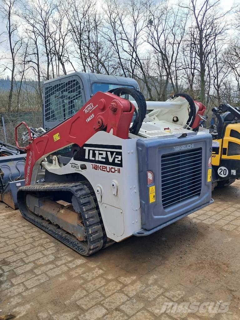 Takeuchi TL12 Krautuvai su šoniniu pasukimu