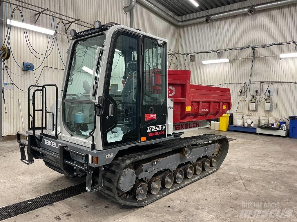 Takeuchi TCR50-2 Vikšrinė savivartė technika