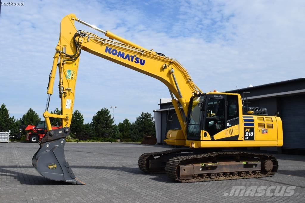 Komatsu PC 210 LC-11 Vikšriniai ekskavatoriai