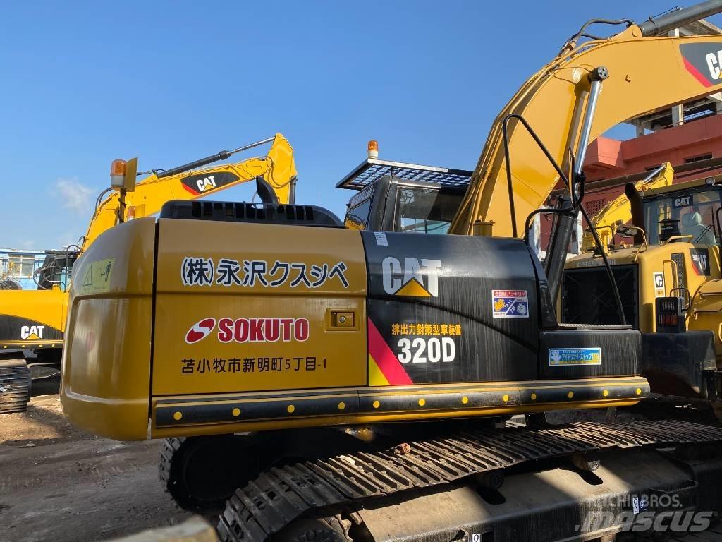 CAT 320 D Vikšriniai ekskavatoriai