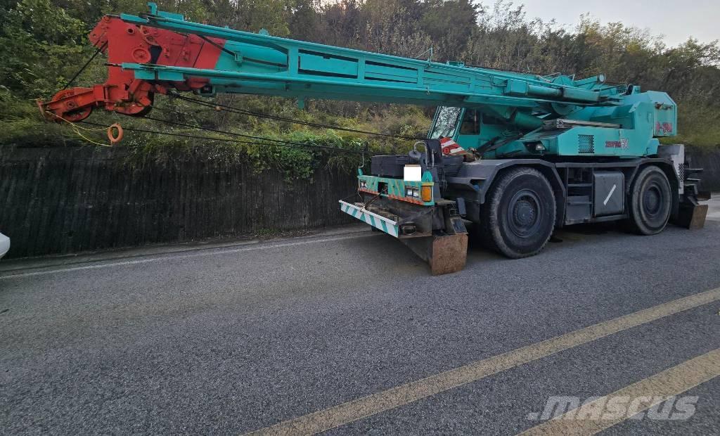 Tadano TR 250 M-5 Neapdoroto reljefo kranai