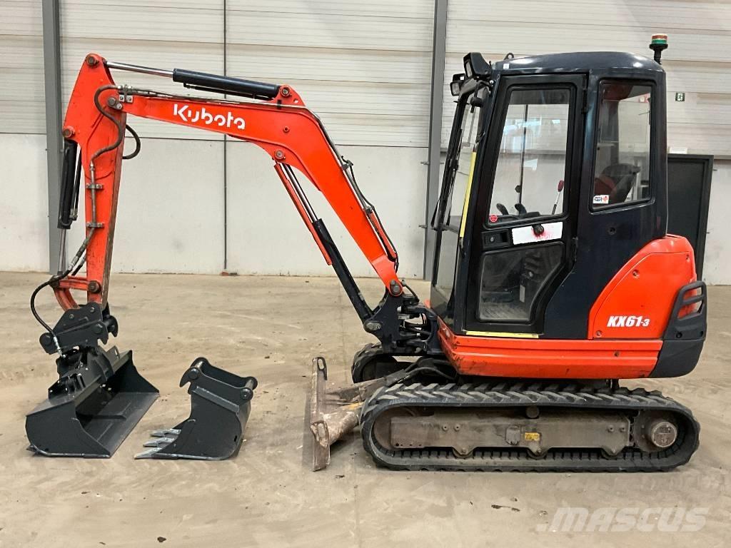 Kubota KX 61-3 Mini ekskavatoriai < 7 t
