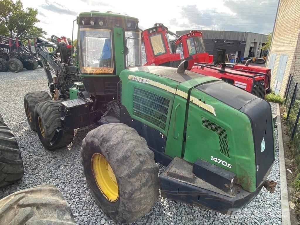 John Deere 1470 E Miško technika (Harvesteriai)