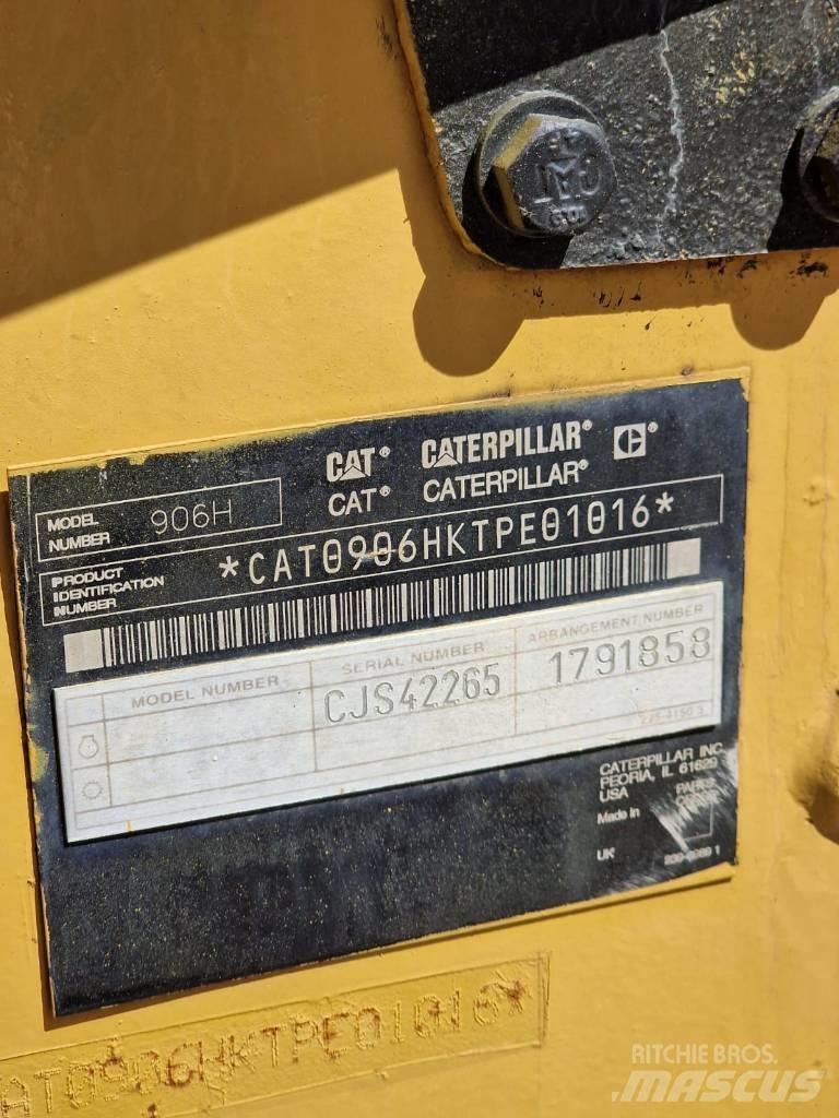 CAT 906 H NEW TIRES Naudoti ratiniai krautuvai