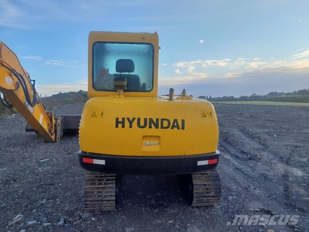 Hyundai R55-7 Vikšriniai ekskavatoriai