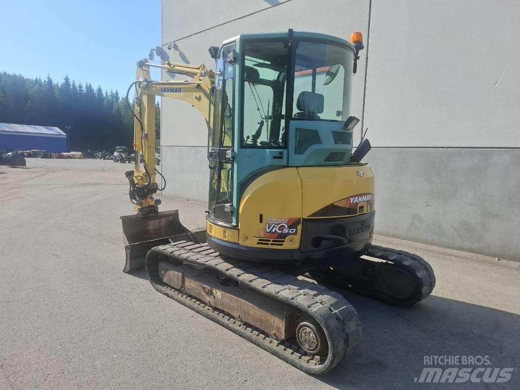 Yanmar Vio 50 U Mini ekskavatoriai < 7 t