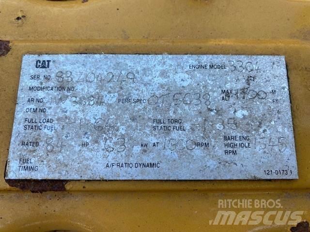 CAT 3304 Dyzeliniai generatoriai