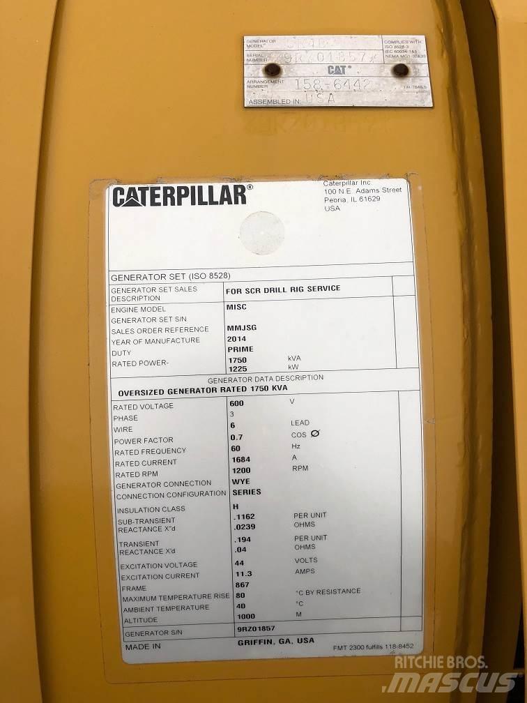 CAT SR4 Kiti generatoriai