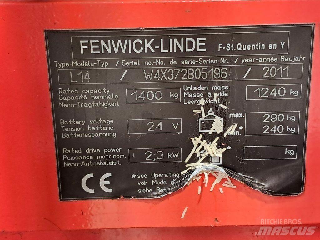 Linde L14 Rankiniai vėžimėliai