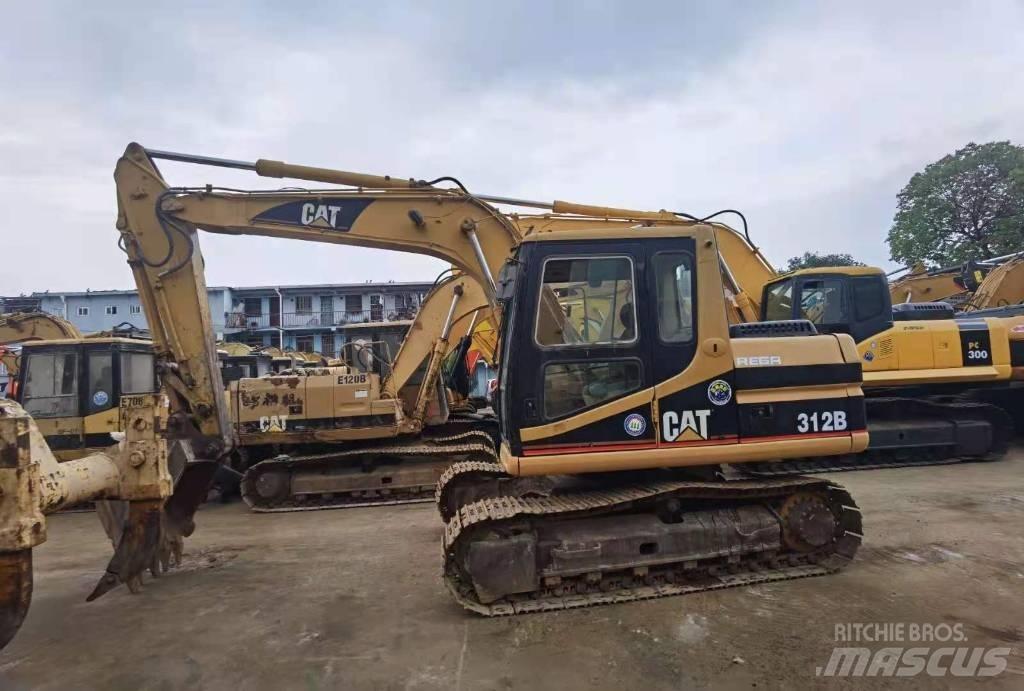CAT 312 B Vikšriniai ekskavatoriai