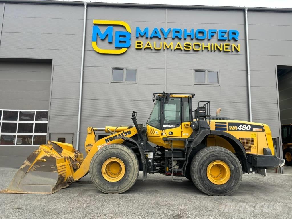 Komatsu WA 480-8 Naudoti ratiniai krautuvai